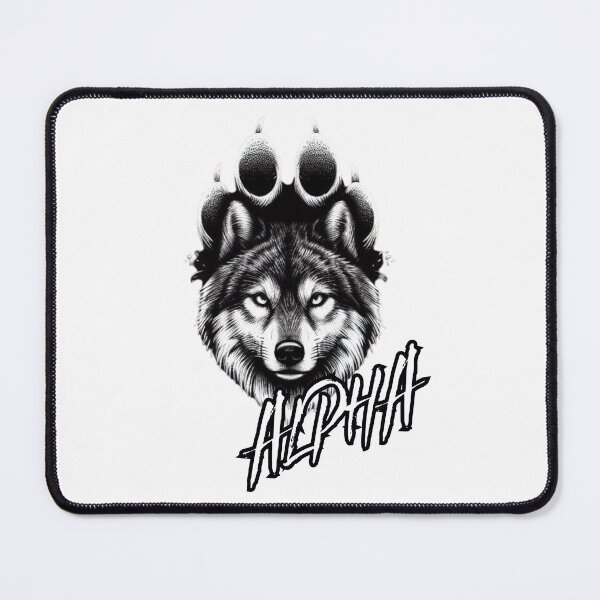 Item preview, the wolf print designed and sold by Laimiboz-art.