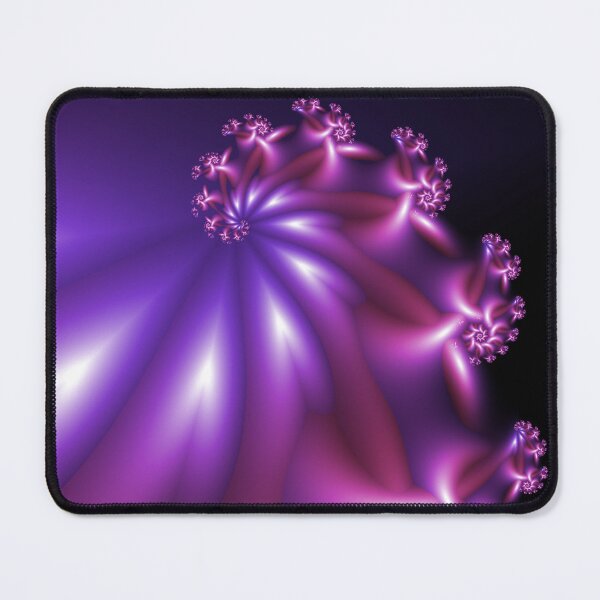 Item preview, Pink and purple fractal spiral designed and sold by pinkal.
