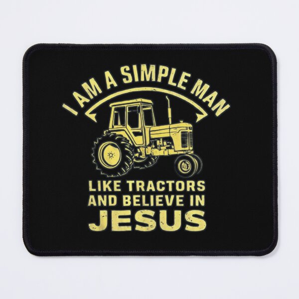 Item preview, I LIKE TRACTORS JESUS CHRISTIAN FARMER designed and sold by Obinne.