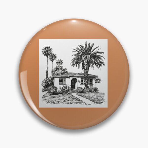 Item preview, California bungalow 1 designed and sold by Delicate-AI.