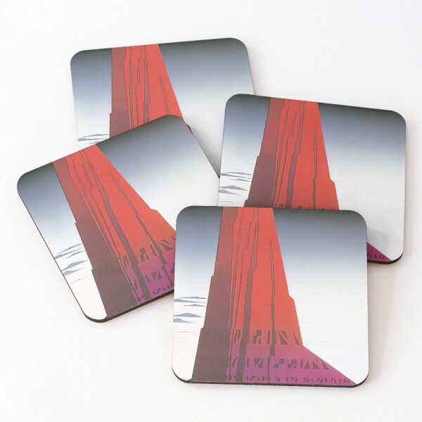 Item preview, Eyvind Earle - Desert Skyscraper designed and sold by qlAinwoRTy.