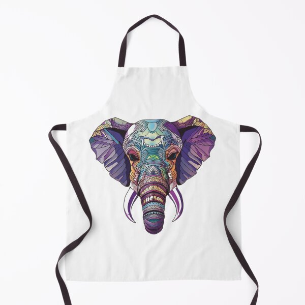 Item preview, Asian Elephant head vector designed and sold by SorryCatPlay.