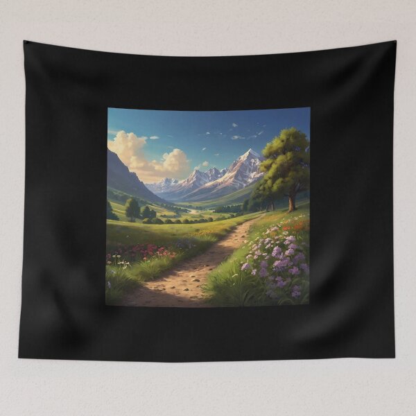 Item preview, Pleasant Scenery designed and sold by AICreativeArts.