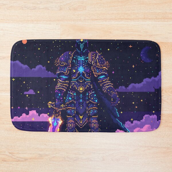 Item preview, Space Knight Pixel Art designed and sold by Kaos-Bit.