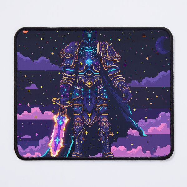 Item preview, Space Knight Pixel Art designed and sold by Kaos-Bit.