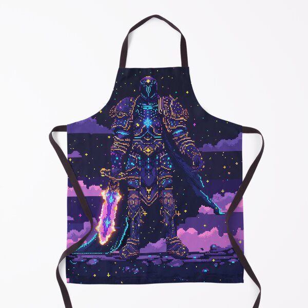 Item preview, Space Knight Pixel Art designed and sold by Kaos-Bit.