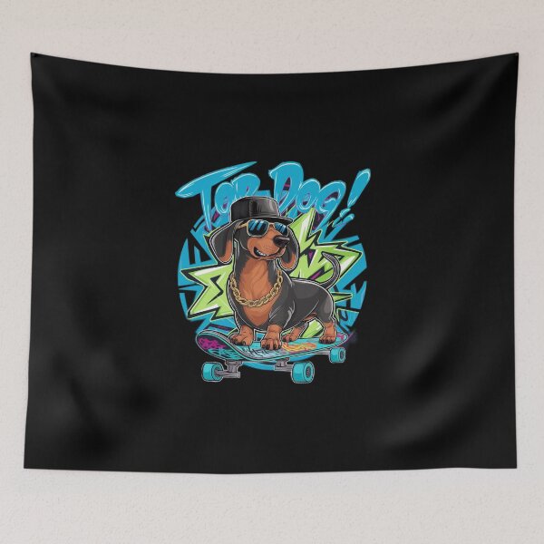 Item preview, Top Dog sausage dog. designed and sold by quotesdesignss.