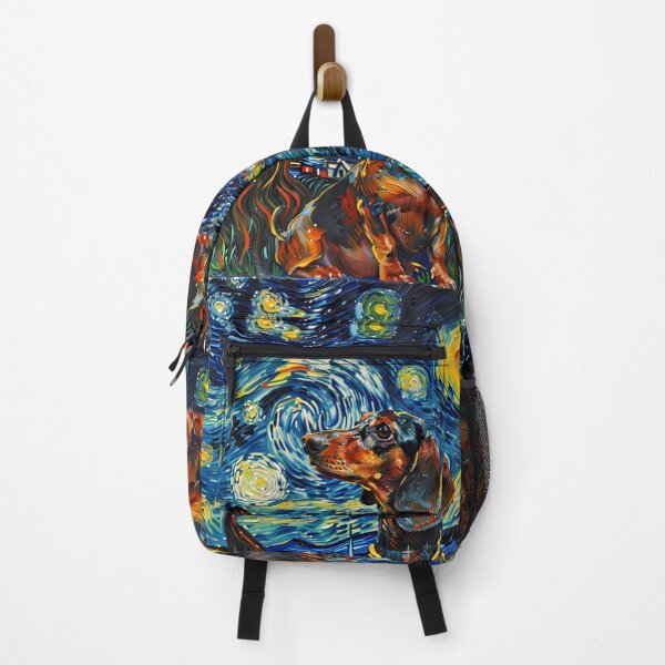Item preview, Starry Night Dachshund Van Gogh Dog designed and sold by Vangoholic.