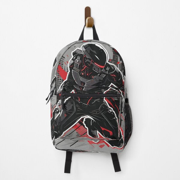 Item preview, Crimson Shadow: Android Assassin designed and sold by AI-Only Creations.