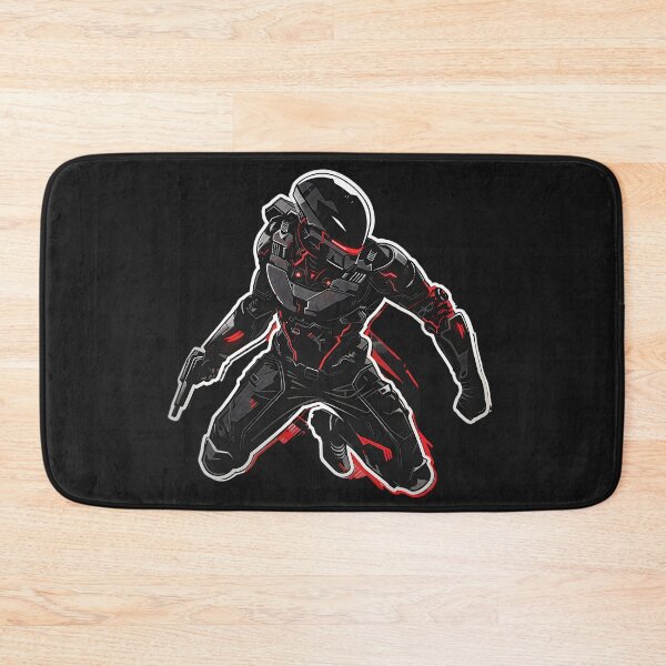 Item preview, Crimson Shadow: Android Assassin designed and sold by AI-Only Creations.