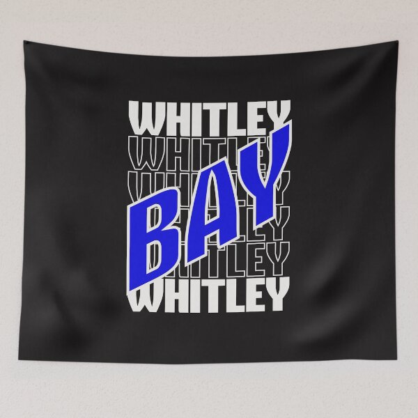 Item preview, Whitley Bay Typography designed and sold by MerchByCraig.