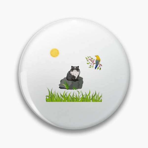 Item preview, Cat And A Bird designed and sold by Designfs.