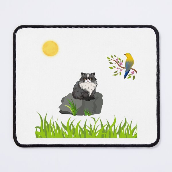Item preview, Cat And A Bird designed and sold by Designfs.