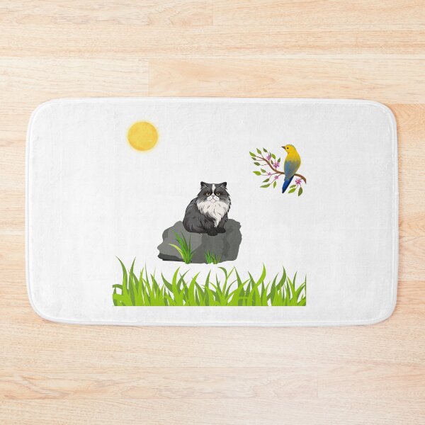 Item preview, Cat And A Bird designed and sold by Designfs.