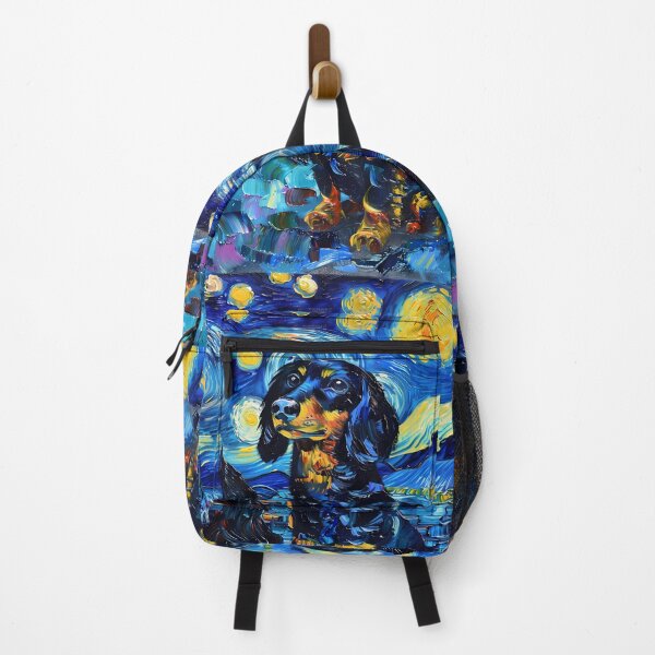 Item preview, Starry Night Dachshund Van Gogh Dog designed and sold by Vangoholic.