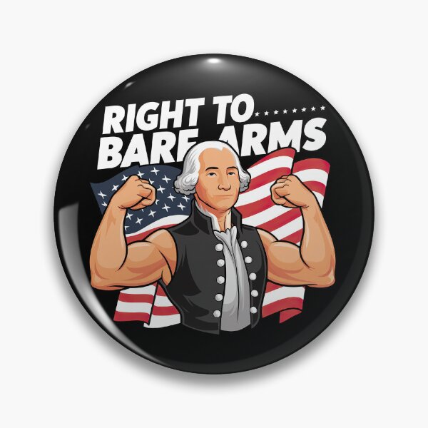 Item preview, Right To Bare Arms - 4th of July Funny Gym Workout  designed and sold by MAPDDesigns.