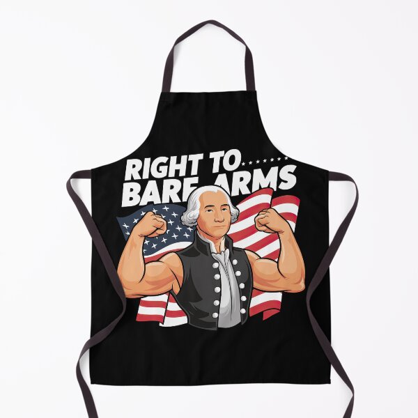 Item preview, Right To Bare Arms - 4th of July Funny Gym Workout designed and sold by MAPDDesigns.