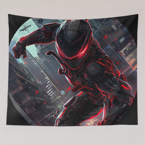Item preview, Redemption of Steel: Cybernetic Assassin designed and sold by AI-Only Creations.