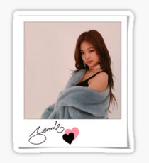 BLACKPINK Jennie Unterschrift Polaroid Sticker