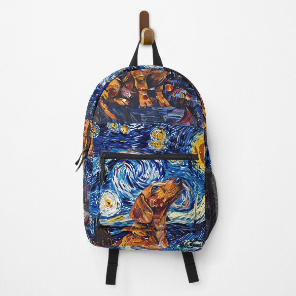 Item preview, Starry Night Dachshund Van Gogh Dog designed and sold by Vangoholic.