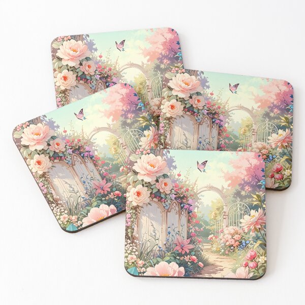 Item preview, Paradise Floral Garden /AI Art/ #38 designed and sold by AI-Floral-Art.