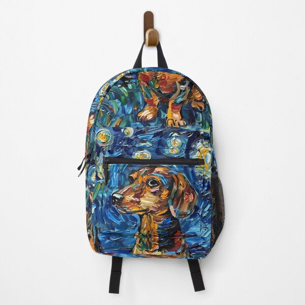 Item preview, Starry Night Dachshund Van Gogh Dog designed and sold by Vangoholic.