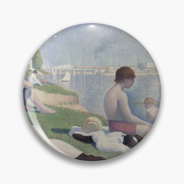Item preview, Bathers at Asnières Georges Seurat Famous painting designed and sold by ArtUnova.