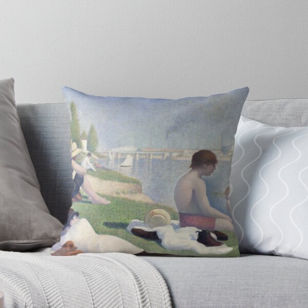Item preview, Bathers at Asnières Georges Seurat Famous painting designed and sold by ArtUnova.