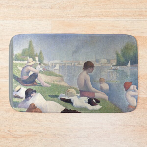 Item preview, Bathers at Asnières Georges Seurat Famous painting designed and sold by ArtUnova.