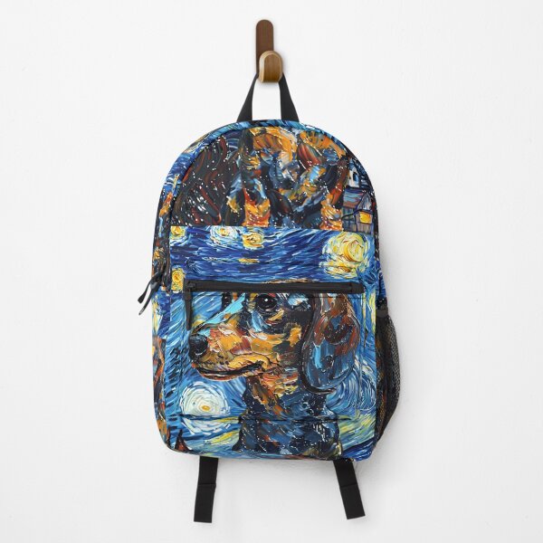 Item preview, Starry Night Dachshund Van Gogh Dog designed and sold by Vangoholic.