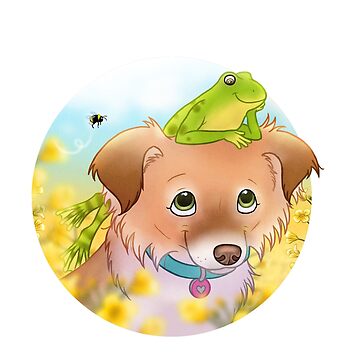Artwork thumbnail, Penny and the frog by Chiwowy