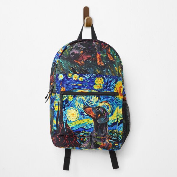 Item preview, Starry Night Dachshund Van Gogh Dog designed and sold by Vangoholic.