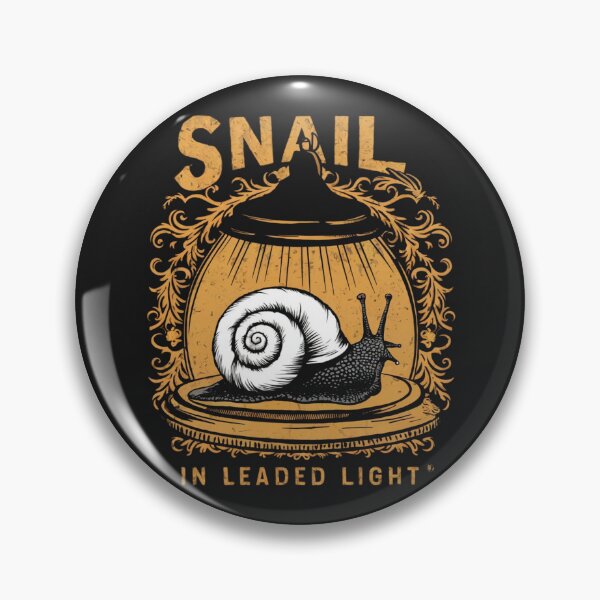 Item preview, Snail in leaded light in the style of surrealism designed and sold by Pawel Oska.