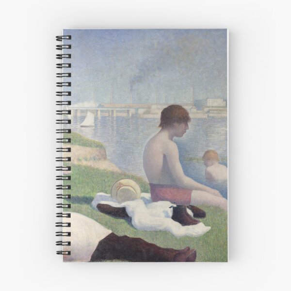 Item preview, Bathers at Asnières Georges Seurat Famous painting designed and sold by ArtUnova.