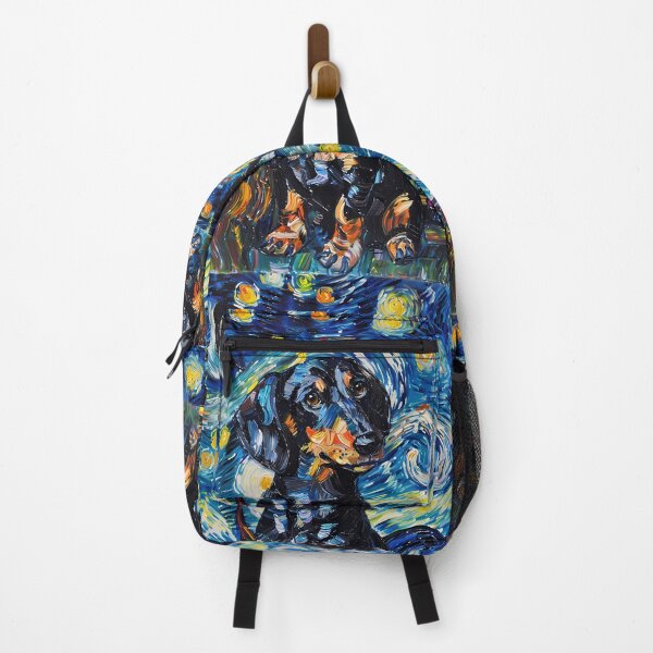 Item preview, Starry Night Dachshund Van Gogh Dog designed and sold by Vangoholic.