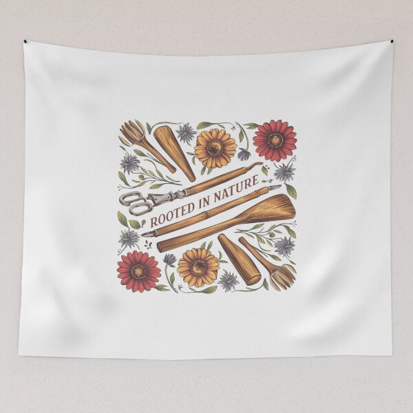 Item preview,  Rooted in Nature Vintage Gardening Tools designed and sold by deluxedigital1.