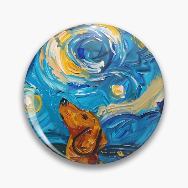 Item preview, Starry Night Dachshund Van Gogh Dog designed and sold by Vangoholic.