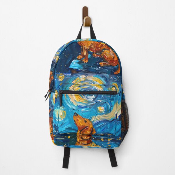 Item preview, Starry Night Dachshund Van Gogh Dog designed and sold by Vangoholic.