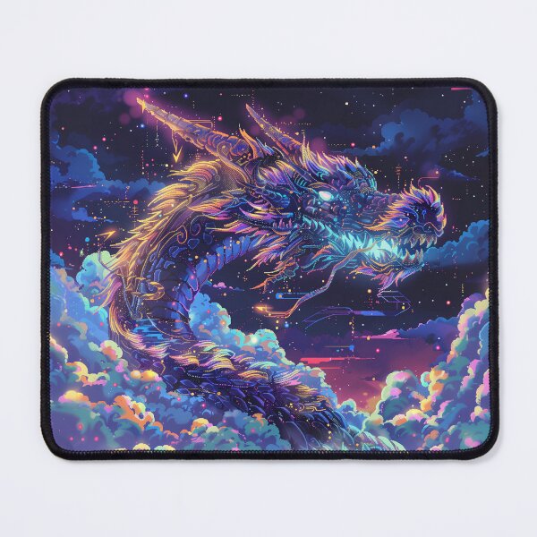 Item preview, Cosmic Dragon Pixel Art designed and sold by Kaos-Bit.