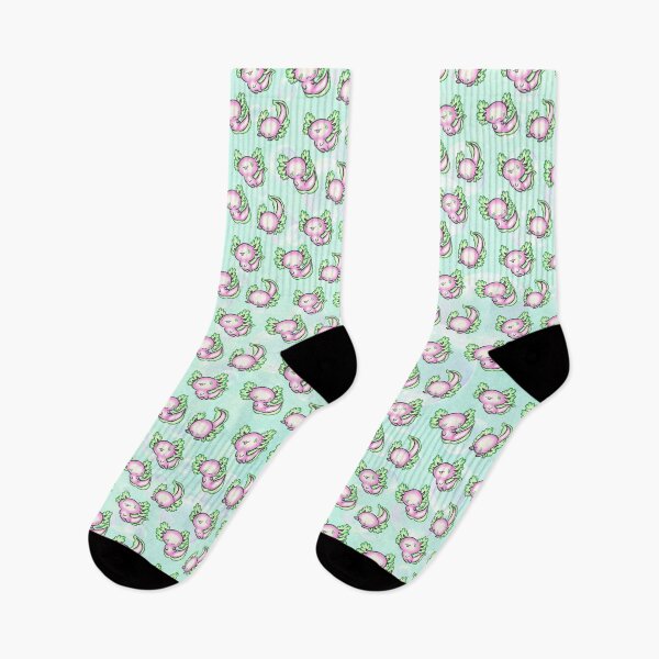 Item preview, Kawaii Cute Aesthetic Happy Pastel Axolotl 2 designed and sold by NicholiCosplay.