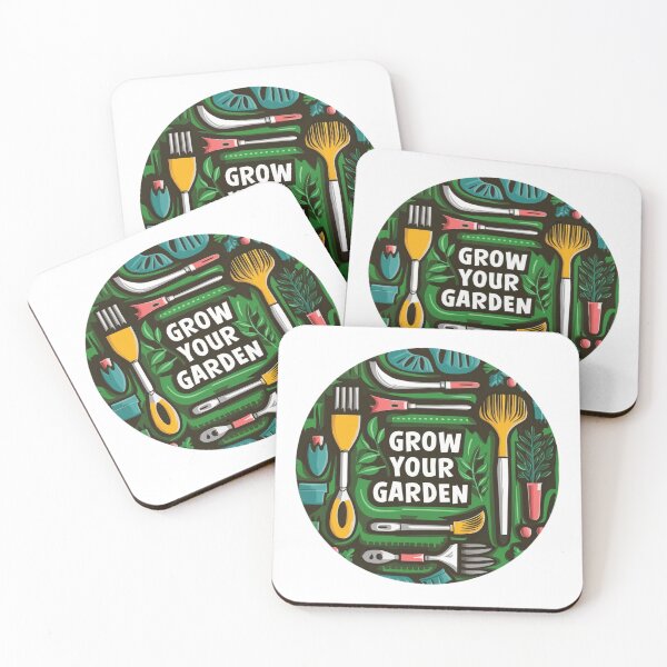 Item preview, Grow Your Garden Pop Art Gardening Tools designed and sold by deluxedigital1.