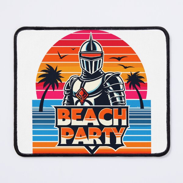 Item preview, Retro-Futuristic Beach Party 2 designed and sold by Capizione.