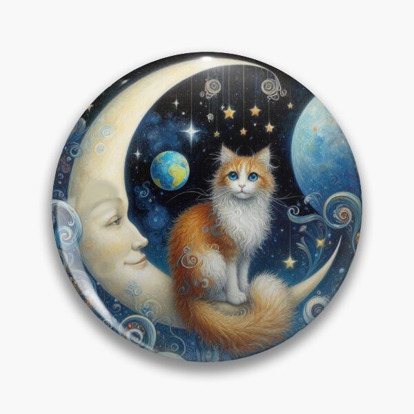 Item preview, Celestial Cat in Space designed and sold by Myra365Art.