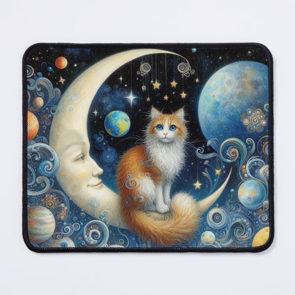 Item preview, Celestial Cat in Space designed and sold by Myra365Art.