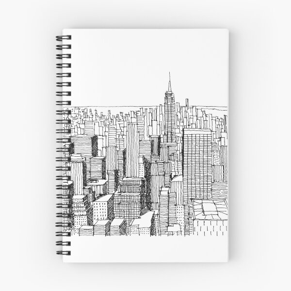 Item preview, New York skyline  designed and sold by junyangcaidraw.