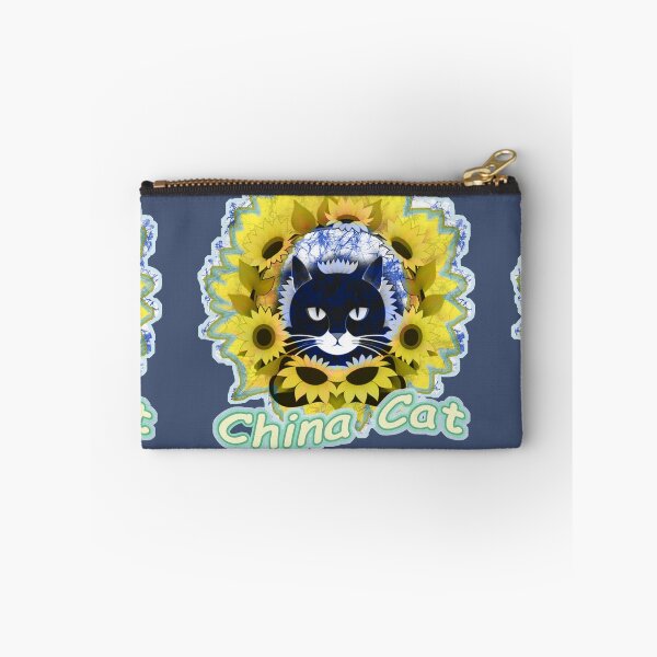 Item preview, China Cat Sunflower Batik designed and sold by AuroraXGreen.