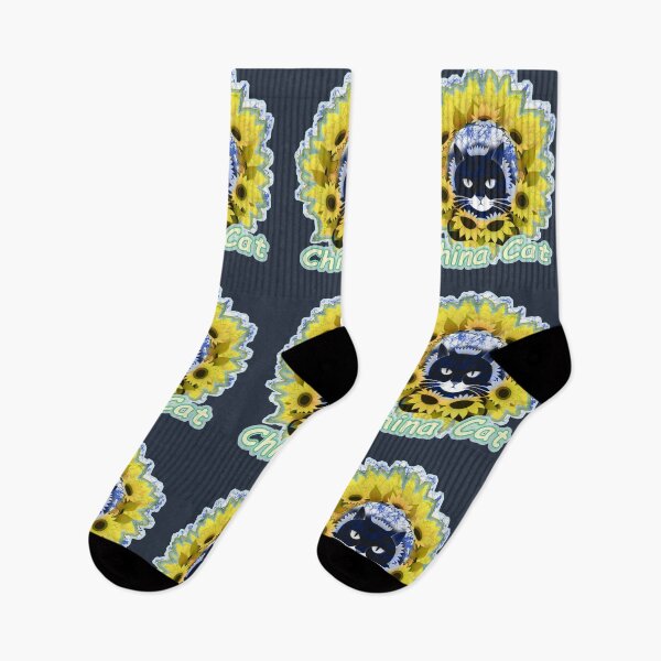 Item preview, China Cat Sunflower Batik designed and sold by AuroraXGreen.