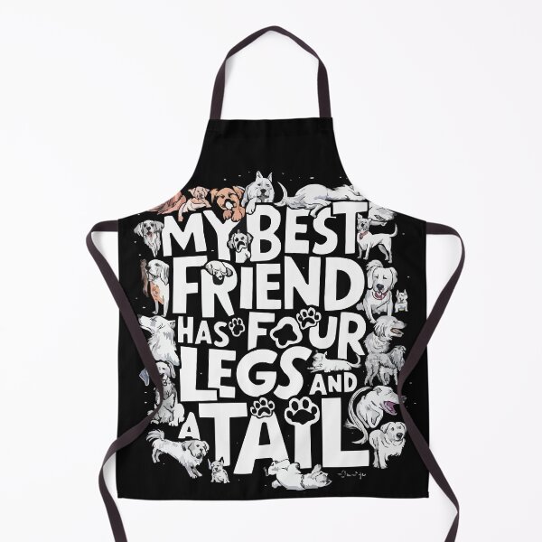 Item preview, My Best Friend Has Four Legs and a Tail designed and sold by Ketique.