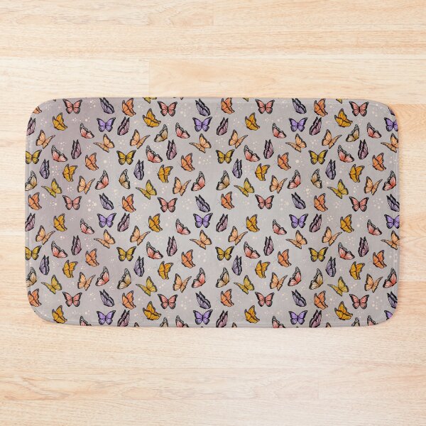 Item preview, Peachy summer butterflies designed and sold by areelsdesign.