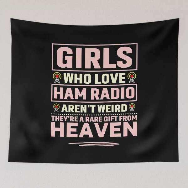Item preview, Girls Who Love Ham Radio designed and sold by JesterKrewArt.